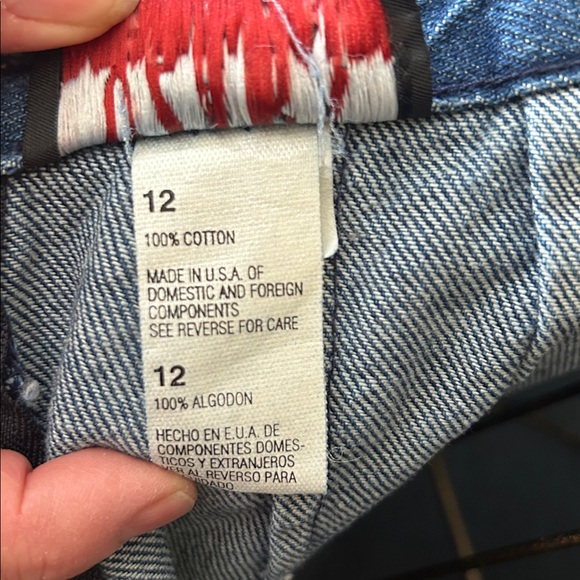 VINTAGE 80s High-Waist Denim Pencil Skirt Midi Length - Picture 5 of 10